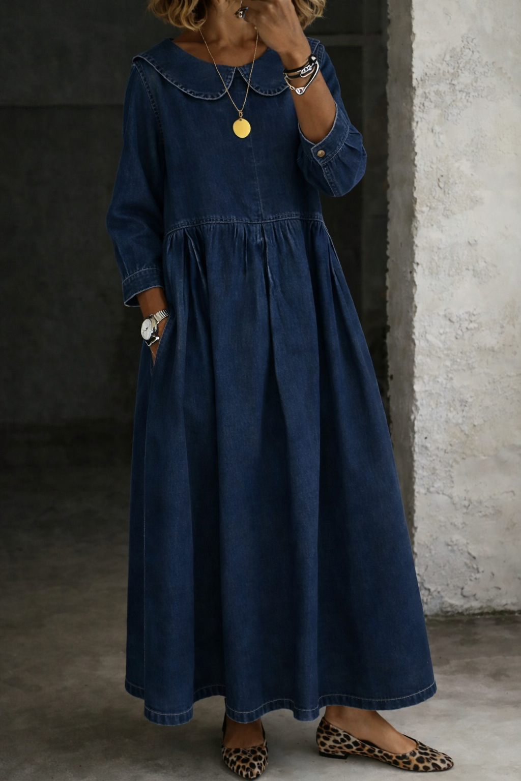 Navy Blue / 3XL (24-26)