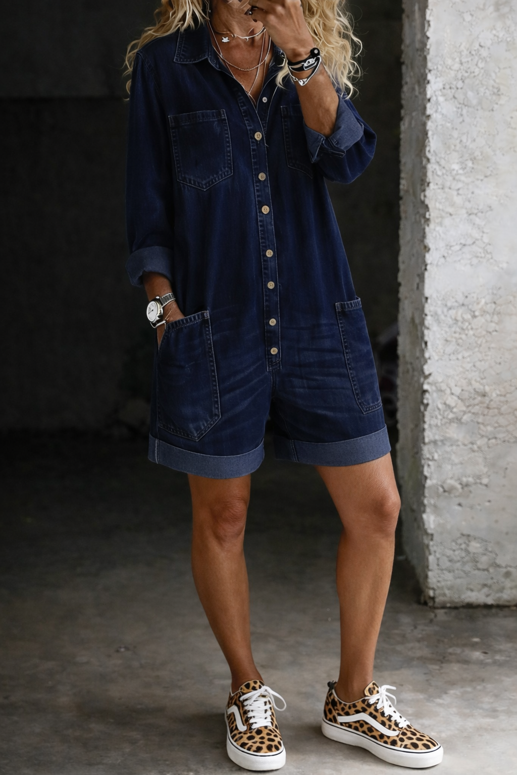 Navy Blue / 3XL (24-26)